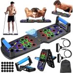 Push Up Board 26-in-1 - Multifunctioneel Thuis Trainingsapparaat - Fitness en Vetverbranding - Borstspier Oefeningen en Krachttraining - Professioneel Push Up Bord voor Mannen - Floor Workout Apparatuur