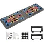 Push Up Bord - Push-Up Board - 14-in-1 Multifunctioneel Push-Up Systeem voor Mannen en Vrouwen - Draagbare Push-Up Bar - Push-Up Handgrepen voor op de Grond voor Krachttraining voor Mannen - Professionele Spieroefeningen voor Thuis