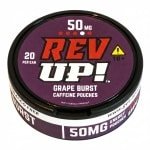 REV UP! Energy Pouches - Grape Burst - 50mg Cafeïne - Pre-Workout & Focus - Suikervrij - 20 stuks