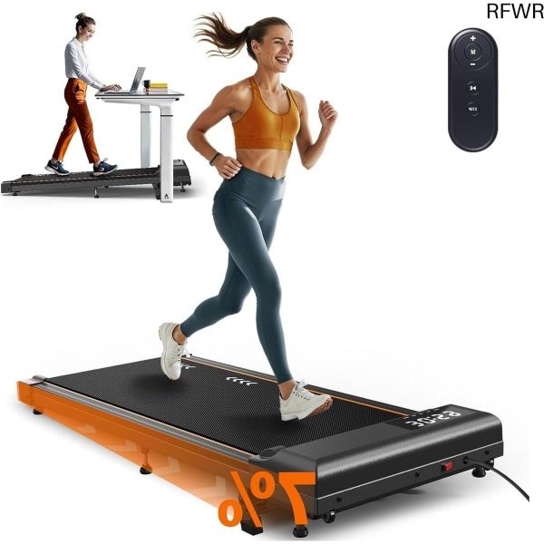 RFWR® Krachtige Loopband voor Thuis met Instelbare Snelheid en Helling
