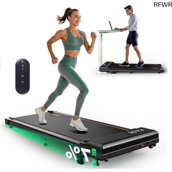 RFWR® Loopband voor thuis met helling en compact ontwerp