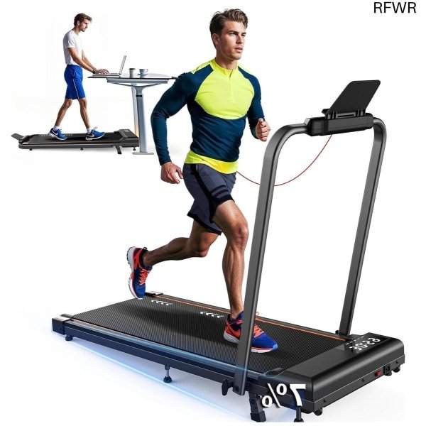 RFWR® Opvouwbare Elektrische Loopband voor Thuis met Helling en Dubbele Modus - Maximaal 12 km/u
