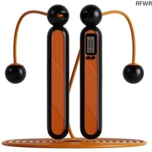 RFWR® Verstelbaar Springtouw met Teller voor Training - Antislip Handgrepen en Kogellagers - Geschikt voor Fitness, Crossfit en Thuisworkouts