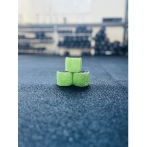 RXpursuit 3-Pack Groen Premium Sticky Stretch Lifting Thumb Hookgrip Tape for Weightlifting, CrossFit, Powerlifting, Strength Training. Athletic Sport Tape