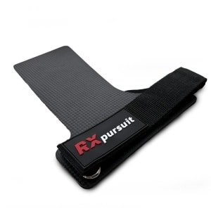 RXpursuit - No Chalk Pro - Ultra Sticky Fingerless CrossFit Grips - Grips Zonder Gaten - Leertjes - Grips Vingerloos - Zwart