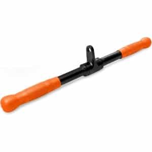 Rechte Pulldown Stang voor Kabelmachine - Antislip Handvatten voor Krachttraining