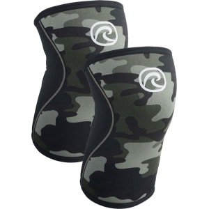 Rehband RX Knee Sleeves - Powerlifting - Crossfit - Fitness - 1 Paar - 7MM Camo - Maat: M