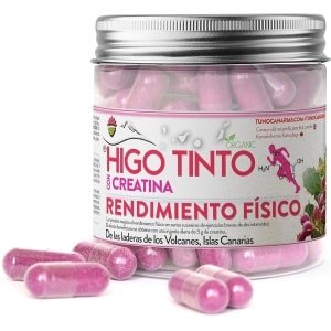 Rode vijgencapsules met creatine 90 capsules|Red fig capsules with creatine 90 capsules|Gélules de figue rouge avec créatine 90 capsules