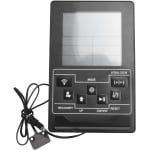 Roeitrainer Display - Trainingscomputer - Fitness Thuis - Magnetische Weerstand - 172 x 110 mm - Zwart