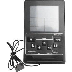 Roeitrainer Display - Trainingscomputer - Fitness Thuis - Magnetische Weerstand - 172 x 110 mm - Zwart