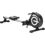 Roeitrainer - Roeimachine - Fitnessapparaat - Indoor Rower - Sportmachine - Zwart/Zilver - Klapbaar Design - 8 Weerstandsniveaus