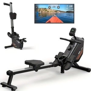 Roeitrainer - Roeimachine - Roeiapparaat - Fitnessapparaat - Roeimachine Magnetisch - 16 Weerstandsniveaus - Maximale Belastbaarheid 150 kg - Inklapbaar Compact Met Digitaal Display