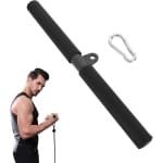 Roterende LAT Pulldown Bar voor Krachttraining - Biceps en Triceps Bar met Antislip Handvat