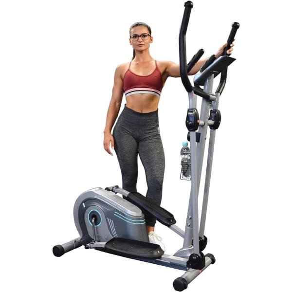 SCH® Crosstrainer - Crosstrainers - Crosstrainer Fitness - Grijs - 50cm x 120cm x 160cm