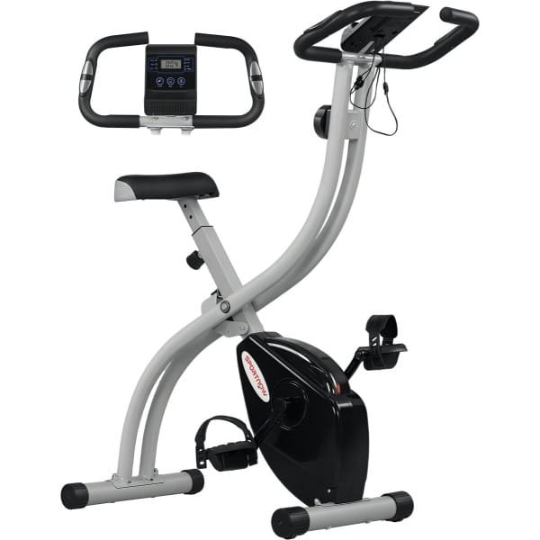 SPORTNOW Magnetische Hometrainer - Staal - 97x43x110cm - Grijs