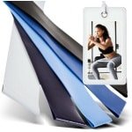 Set Elastische Trainingsbanden met 5 Weerstandsniveaus voor Fitness en Krachttraining