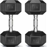 Set Halters Duurzaam Rubber Gietijzer voor Krachttraining Thuis