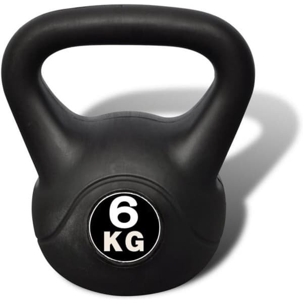 Set Kettlebells met Kunststof Coating voor Krachttraining