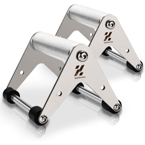 Set Push-up Stangen voor Krachttraining en Fitness, Zwaar Uitgevoerd Roestvrij Staal