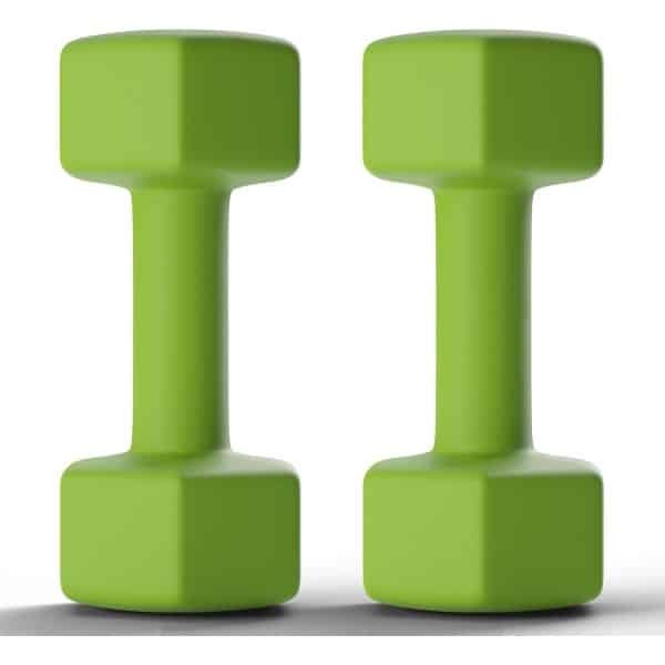 Set Rubber Gecoate Zeskanthandel Gewichten voor Krachttraining en Fitness