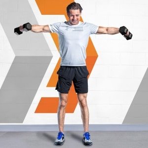 Set Rubberen Halters voor Krachttraining | Zespunts Haltergewichten met Chromen Handvat voor Sportschool en Thuis