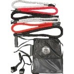 Set Weerstandsbanden Krachttraining voor Bodybuilding en Fitness - Inclusief 6 Banden (15, 40, 60 lbs) en Deurankers