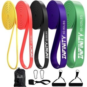 Set Weerstandsbanden met 5 Niveaus voor Krachttraining en Fitness