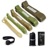 Set Weerstandsbanden met Deuranker - 5 Levels voor Krachttraining, Fitness en Pilates