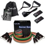 Set Weerstandsbanden met Handgrepen en Accessoires voor Krachttraining