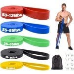 Set Weerstandsbanden voor Krachttraining, Pull-ups en Fitness - Inclusief Trainingsbanden voor Mannen en Vrouwen