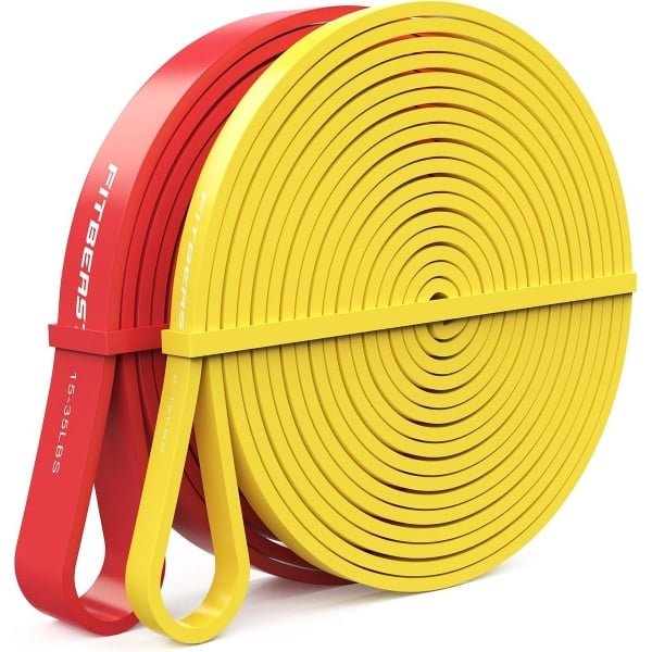 Set Weerstandsbanden voor Krachttraining en Fitness - 5 Niveaus voor Optrekken en Spieropbouw