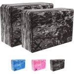 Set van 2 Antislip Yogablokken voor Pilates, Balans en Krachttraining