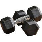 Set van 2 Haltergewichten met Antislip Handgrepen voor Krachttraining