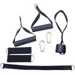 Set van 2 Handvatten voor Weerstandsbanden voor Krachttraining en Yoga Oefeningen