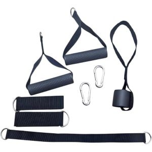 Set van 2 Handvatten voor Weerstandsbanden voor Krachttraining en Yoga Oefeningen