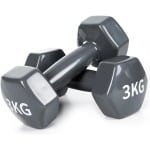 Set van 2 Vinyl Dumbbells (Halters) - Gewicht van 0,5 tot 3 kg voor Fitness en Krachttraining