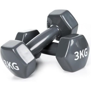 Set van 2 Vinyl Dumbbells (Halters) - Gewicht van 0,5 tot 3 kg voor Fitness en Krachttraining