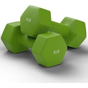 Set van 2 Zeskantige Halters met Metalen Handvat - Ideaal voor Krachttraining en Fitness Thuis