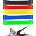 Set van 5 Weerstandsbanden voor Fitness, Yoga en Krachttraining - Inclusief 5 Verschillende Weerstanden