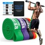 Set van 5 Weerstandsbanden voor Krachttraining, Mobiliteit en Pull-ups