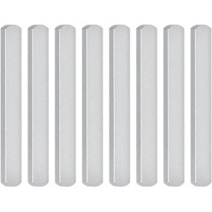 Set van 8 Stalen Gewichten voor Verstelbaar Verzwaard Vest - Krachttraining & Fitness