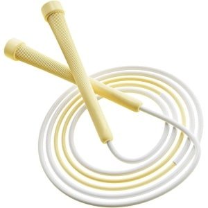 Skipping Rope for Adults and Children - Adjustable with Non-Slip Handles - Cardio Workout and Weight Loss - 2.8m (Yellow)