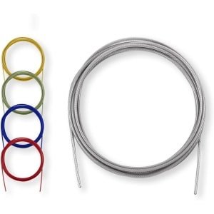 Spare Rope for Crossfit Skipping Rope Boxing Rope (Silver)