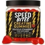 Speed Bites Creatine HCl Gummies - 1600 mg Creatine HCl per dag ≈ 5000 mg creatine monohydraat - vegan creatine gummies, suikervrij - spierkracht, energie, herstel - 120 stuks