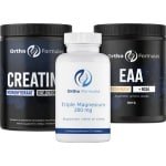 Spierherstel Pakket - Creatine Monohydraat, EAA + BCAA & Triple Magnesium - Sport Supplementen - Fitness