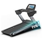 Sportstech loopband F75, extra groot loopvlak, 20 km/u, inklapbaar