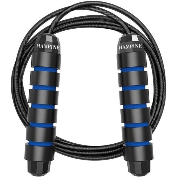 Springtouw - Fitness Touw - Cardio Training - Verstelbare Lengte - 200g - Blauw