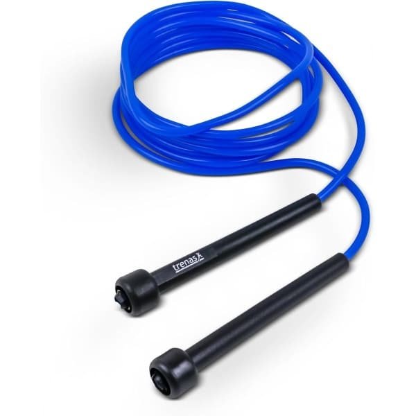 Springtouw Snelheid - Fitness Touw - Cardio Training - Draaibare Handgrepen - 3 Meter - Blauw