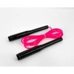 Springtouw Training - Fitness Touw - Tricks & Cardio - Verstelbaar Dubbel Touw - 10ft Lengte - Roze