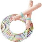 Springtouw - Trainingskoord - Cardio Fitness - Verstelbare Lengte - 2.5 Meter - Roze